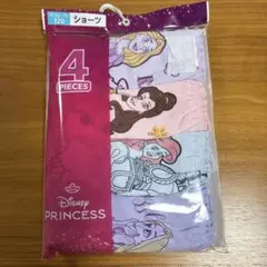 ディズニープリンセス ショーツ 4枚セット 120cm