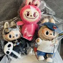 ★新品未使用★ ラブブ 3体セット売り 着せ替え込み 2025年最新】Labubu have a seat setの人気アイテム - メルカリ