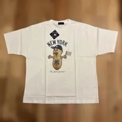 【新品】WCJ MLB ヤンキース キャラクター Tシャツ フリーサイズ若槻千夏