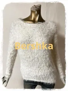 ☘️T19714☘️Bershka シャギーニット トップス XS