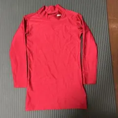 PUMA レッド ハイネック 長袖インナ120