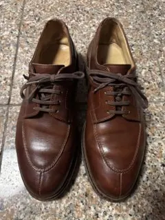 中古 REGAL GEOX ウイングチップ ダークブラウン25.0 - メルカリ