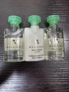 ブルガリ　ホテル　シャンプー　リンス　コンディショナーセット　ノベルティー　紙袋 ブルガリ ホテル シャンプー リンス コンディショナーセット