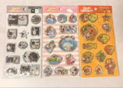 みかんぼうや モノクロブー まめゴマ エアインマスコットシール ３枚