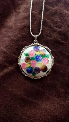 七宝焼　ネックレス