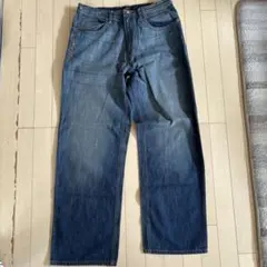 メンズ デニムパンツ ワイドシルエットのサムネイル