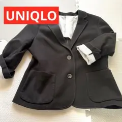 【UNIQLO】ユニクロ　テーラードジャケット 七分丈 フォーマル　カジュアルLのサムネイル