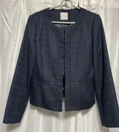 OPAQUE.CLIP セレモニースーツ　セットアップ　３点　ネイビー