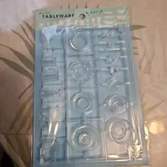 ミニチュア　食器　クリア