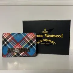 Vivienne Westwood チェック柄 カードケース