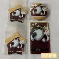 ヒロアカ　クリスマス　缶バッジ　ホロカード　特典　ファットガム