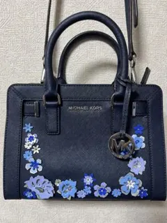 【希少】Michael Kors 立体フラワーショルダーバッグ