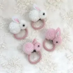 ୨୧ヘアゴムセットJ-413୨୧ベビー&キッズ⑅﻿ハンドメイド⑅﻿ - メルカリ