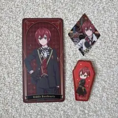 ツイステ　リドル　カード　缶バッチ