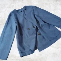 【美品】ロペピクニック　ビッグシルエット　ダブルブレスト　ノーカラージャケット