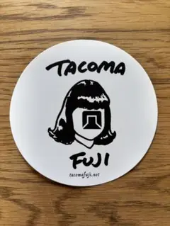 TACOMA FUJI RECORDS ロゴステッカー
