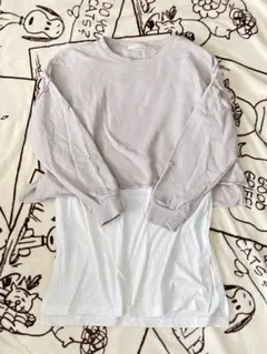 ショコラフィネローブ 重ね着風チュニック