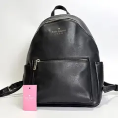【極美品】kate spade レイラ ドーム バックパック リュック レザー