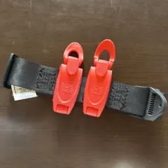 スマートキッズベルト調整可能 ベルト ブラック/レッド