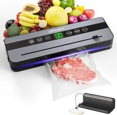 Ciphuoly 真空パック機 フードシーラー 多機能 真空パック器 家庭用