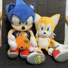 非売品】お台場 SONIC CITY 景品 ソニック＆テイルスぬいぐるみセット
