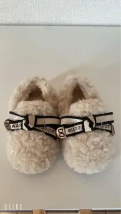 1度のみ着用 美品 フワフワ モカシン ホワイト セットでいかがですか？