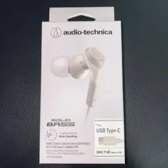 【新品】Audio-Technica ノイズキャンセリングイヤホン type-cのサムネイル