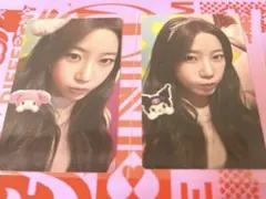 ルセラフィム different メロクロ盤 カズハ トレカ2枚セット