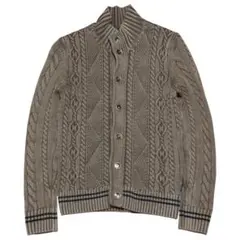 Henry Cotton's スタンドネックカーディガン イタリア製 サイズM