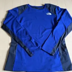 THE NORTH FACE 長袖カットソー kids Lサイズ 青