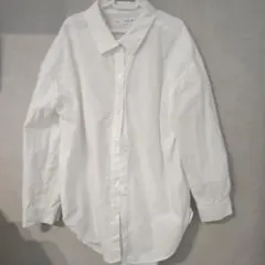 ZARA ホワイト長袖シャツ 13-14歳