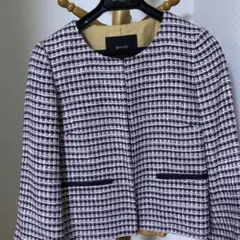 allureville ツイード ノーカラージャケットのサムネイル