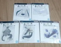 一番くじ エヴァ 30th Anniversary F賞 アクスタ ５種セット