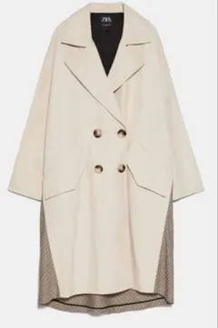 ZARA オーバーサイズトレンチコート ベージュ