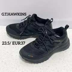 美品◆G.T.HAWKINS MOUNT 599 トレッキングシューズ　防水　黒のサムネイル