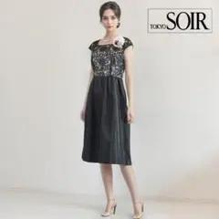◎当日発送可能【美品】東京ソワール　セレモニー　大き目の9号　黒