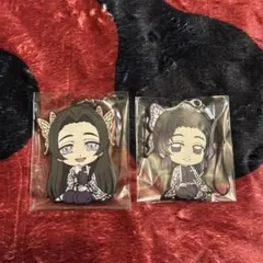 劇場版鬼滅の刃 ぺたん娘ラバーマスコット 胡蝶カナエ 胡蝶しのぶ