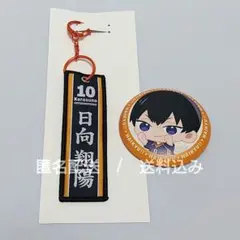 ハイキュー!! タイトーくじ 日向 影山 缶バッジ フライトタグ