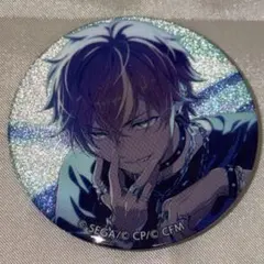 プロセカ 東雲彰人 グリッター缶バッジ グリ缶 48A