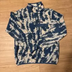 美品　Patagonia シンチラ　スナップt フリース タイダイ　　総柄　M