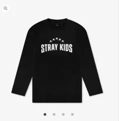STRAY KIDS プリントロゴ Tシャツ Lサイズ