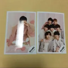 道枝駿佑  なにわ男子　公式写真　ミニフォト 2022