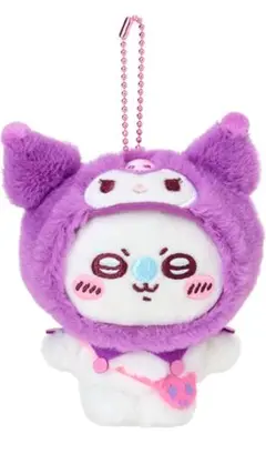 ちいかわ✖️サンリオ　モモンガ・クロミ　ぷちミニマスコット ちいかわ × サンリオ ぷちミニマスコット クロミ × モモンガ
