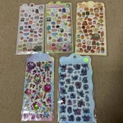 立体シール5枚セット