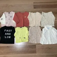 80㎝　長袖ロンT トレーナーまとめ売り　８枚