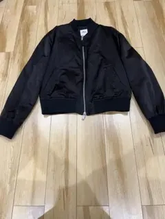 ZARA MA-1 フライトジャケット ブラック Lサイズのサムネイル