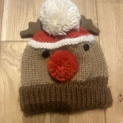 zara トナカイ　ニット帽