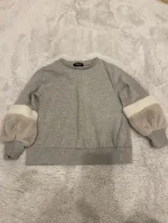 COMME CA ISM グレー トレーナー 120A