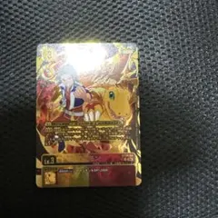 デジモンカードゲーム アグモン ST24-04 パラレル 希少 箔押し - メルカリ