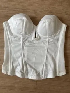 【美品】bridal bloom C75 ビスチェ オフホワイト